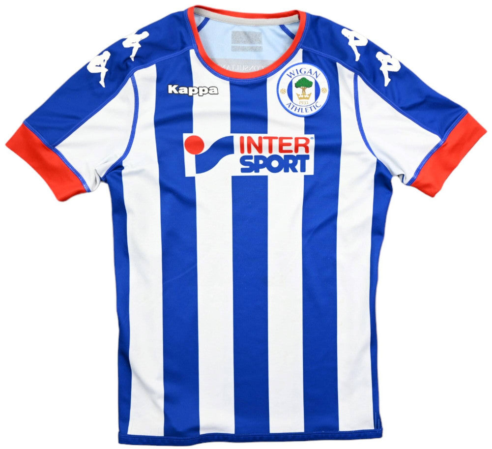 Maillot Wigan Athletic 2016-17 Domicile Kappa vintage collector