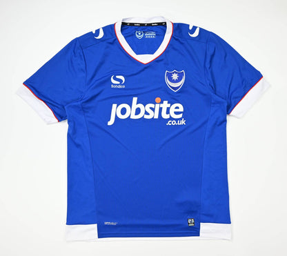 Maillot Portsmouth Domicile 2016-17 Sondico Vintage — 9/10