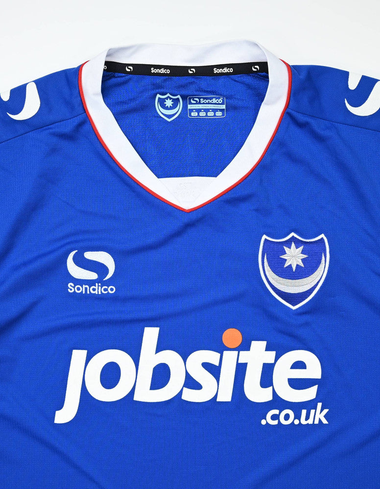 Maillot Portsmouth Domicile 2016-17 Sondico Vintage — 9/10