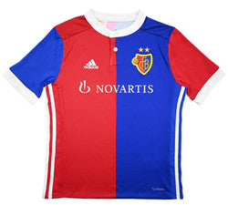Maillot FC Basel 2017-18 Domicile Adidas Novartis vintage