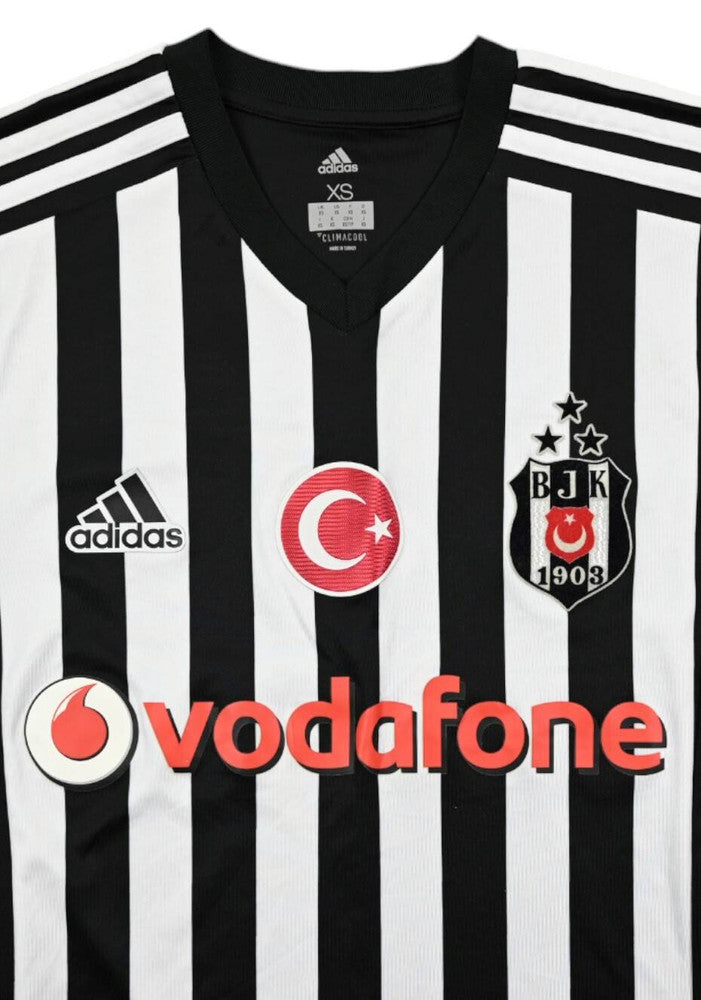 Maillot Beşiktaş Domicile 2017-18 Adidas Vodafone vintage