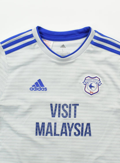 Maillot Cardiff City Extérieur Adidas 2017-18 Paterson vintage