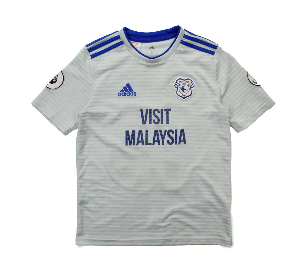 Maillot Cardiff City Extérieur Adidas 2017-18 Paterson vintage
