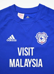 Maillot Cardiff City 2017-18 Adidas Visit Malaysia vintage