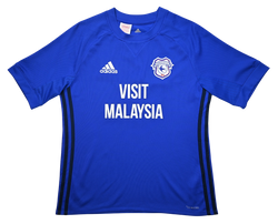 Maillot Cardiff City 2017-18 Adidas Visit Malaysia vintage