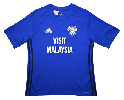 Maillot Cardiff City 2017-18 Adidas Visit Malaysia vintage