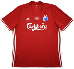 Maillot FC Copenhagen Domicile 2017-18 Adidas Vintage Carlsberg
