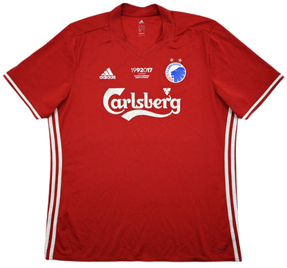 Maillot FC Copenhagen Domicile 2017-18 Adidas Vintage Carlsberg