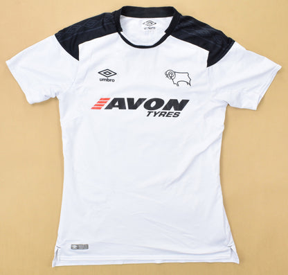 Maillot Derby County 2017-18 Adidas Domicile Lawrence Vintage