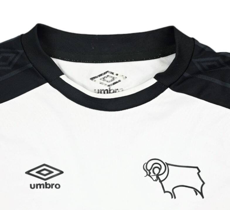 Maillot Derby County Domicile 2017-18 Umbro Vintage Boys L