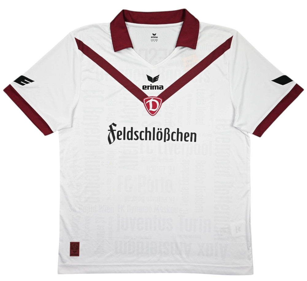 Maillot Dynamo Dresden Extérieur Erima 2017-18 Vintage Neuf XL