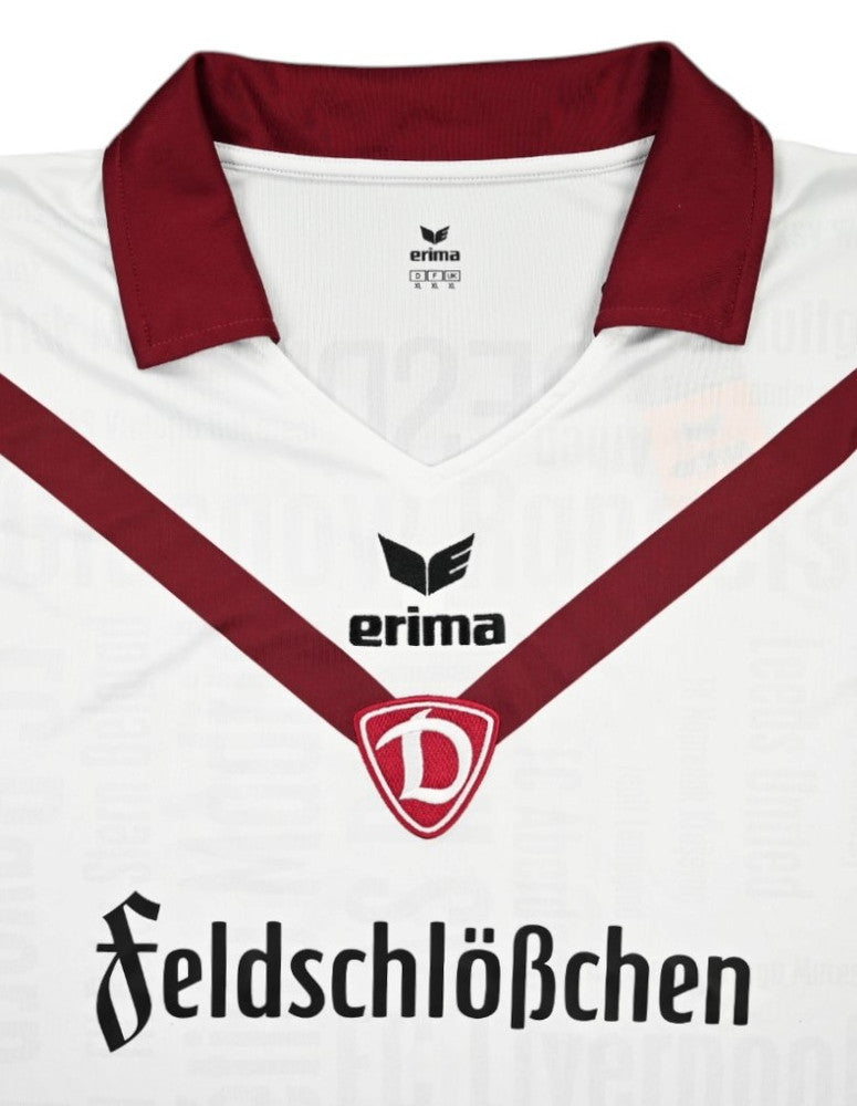 Maillot Dynamo Dresden Extérieur Erima 2017-18 Vintage Neuf XL