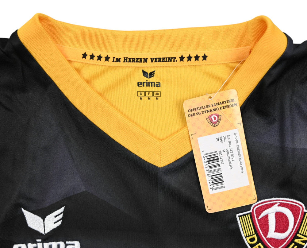 Maillot Dynamo Dresden Domicile 2017-18 Erima vintage 9/10