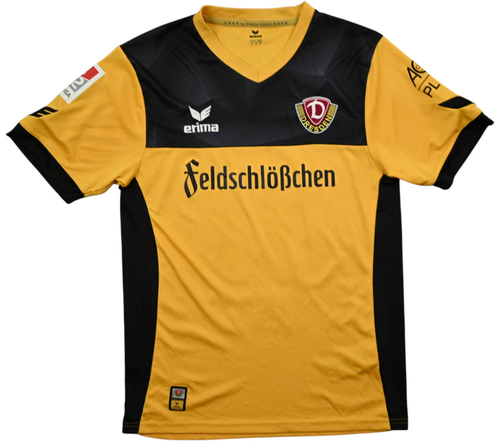 Maillot Dynamo Dresden 2017-18 Erima Domicile Testroet vintage