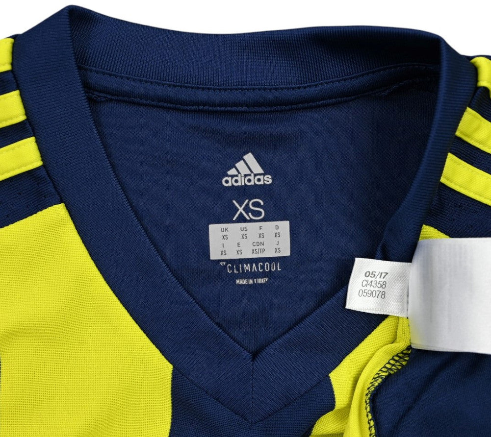 Maillot Fenerbahçe 2017-18 Adidas Van Persie Domicile vintage