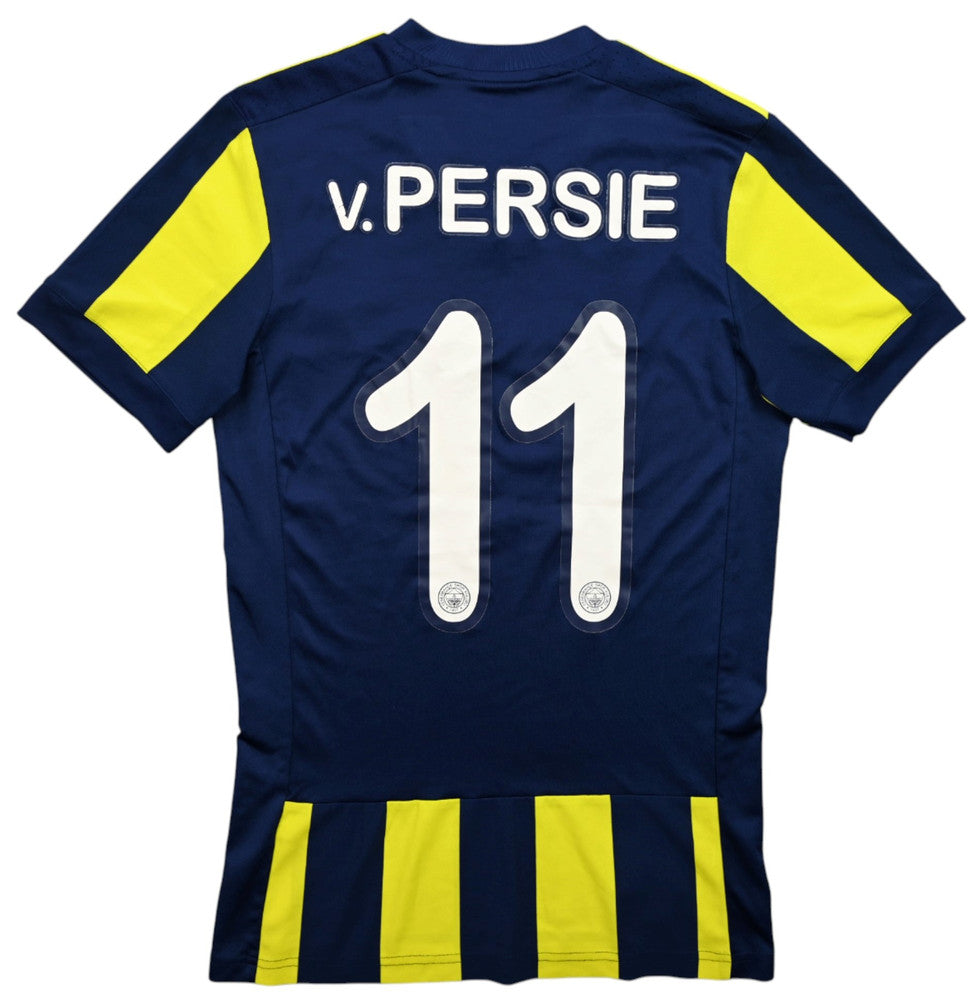 Maillot Fenerbahçe 2017-18 Adidas Van Persie Domicile vintage