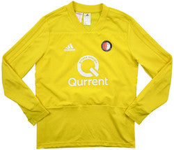 Maillot Feyenoord 2017-18 Adidas Domicile Manches Longues Vintage