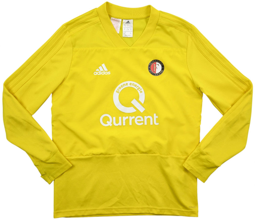 Maillot Feyenoord 2017-18 Adidas Domicile Manches Longues Vintage
