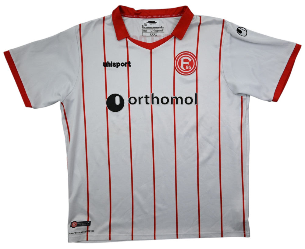 Maillot Fortuna Düsseldorf Domicile 2017-18 Uhlsport Vintage 3XL