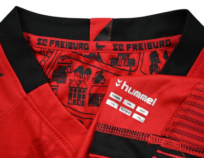Maillot SC Freiburg 2017-18 Hummel Domicile Vintage | 9/10