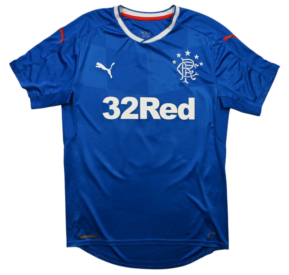 Maillot Glasgow Rangers 2017-18 Domicile Puma Miller vintage