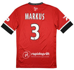 Maillot Guingamp 2017-18 Domicile Patrick Vintage Flocage Markus