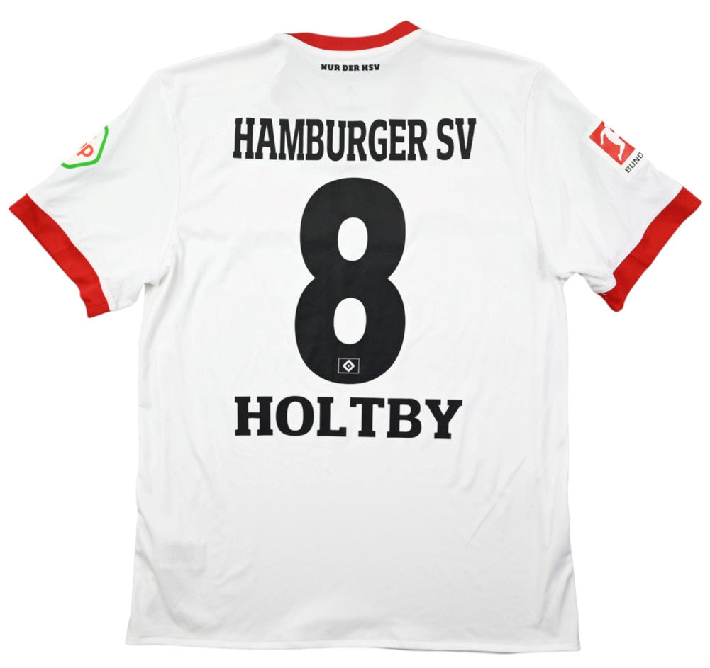 Maillot Hamburg 2017-18 Adidas Domicile Holtby Vintage L