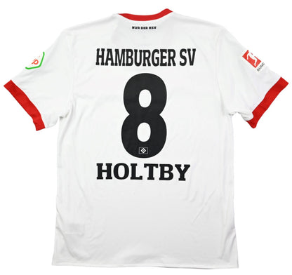 Maillot Hamburg 2017-18 Adidas Domicile Holtby Vintage L