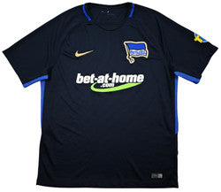 Maillot Hertha Berlin Extérieur Nike 2017-18 Vintage | L