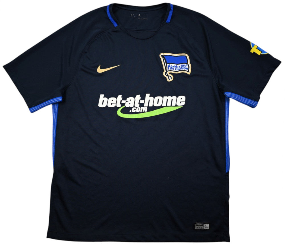 Maillot Hertha Berlin Extérieur Nike 2017-18 Vintage | L