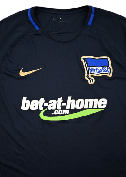 Maillot Hertha Berlin Extérieur Nike 2017-18 Vintage | L