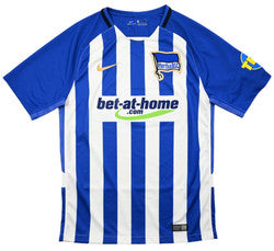 Maillot Hertha Berlin Domicile Nike 2017-18 Vintage | Taille S