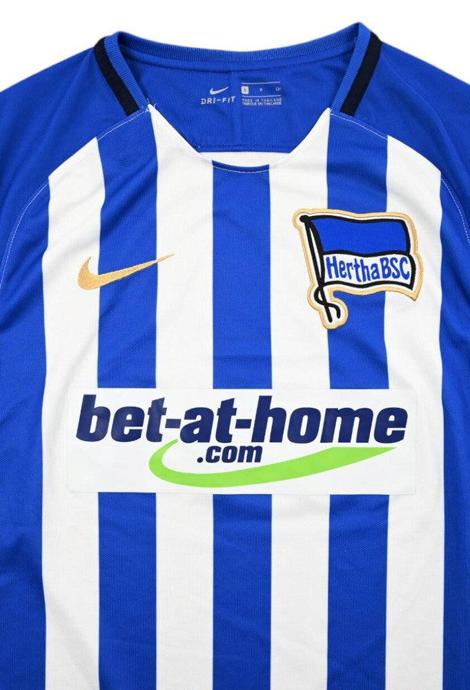 Maillot Hertha Berlin Domicile Nike 2017-18 Vintage | Taille S