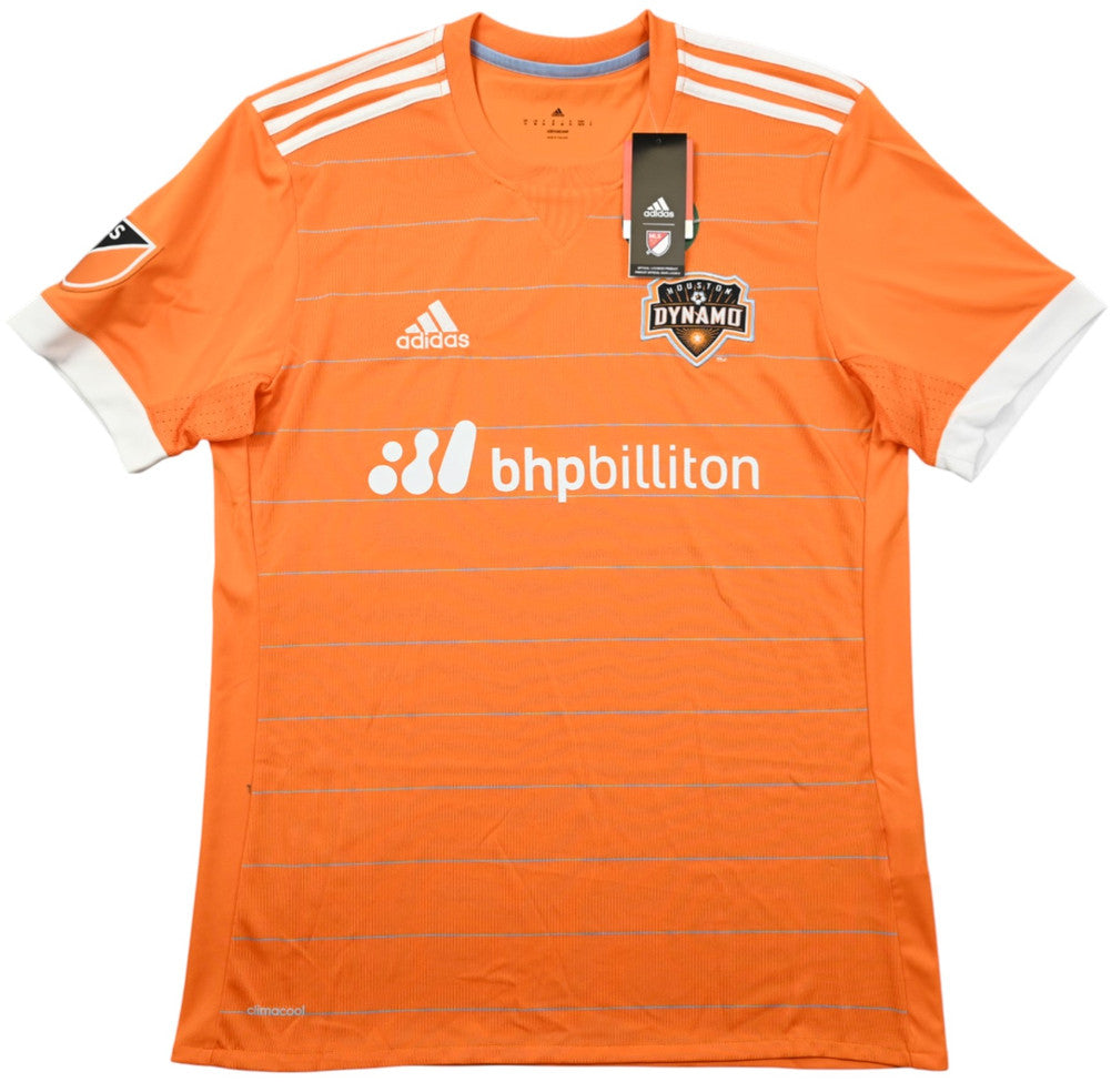 Maillot Houston Dynamo 2017-18 Domicile Adidas Vintage - Neuf