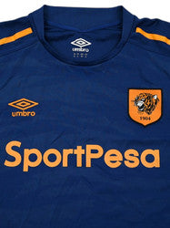 Maillot Hull City Extérieur 2017-18 Umbro Vintage | 9/10