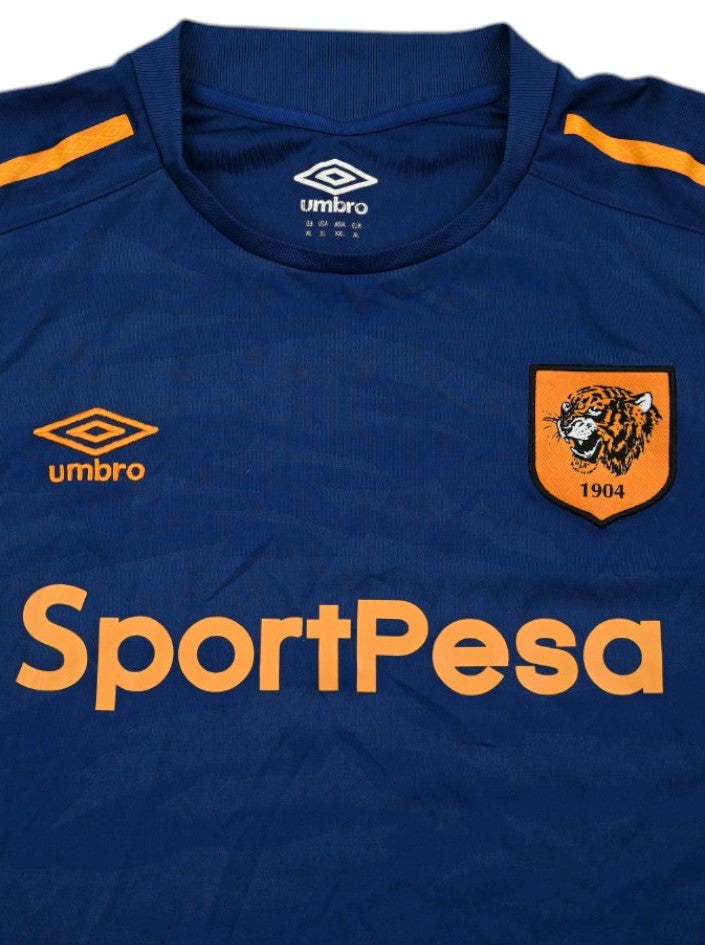 Maillot Hull City Extérieur 2017-18 Umbro Vintage | 9/10