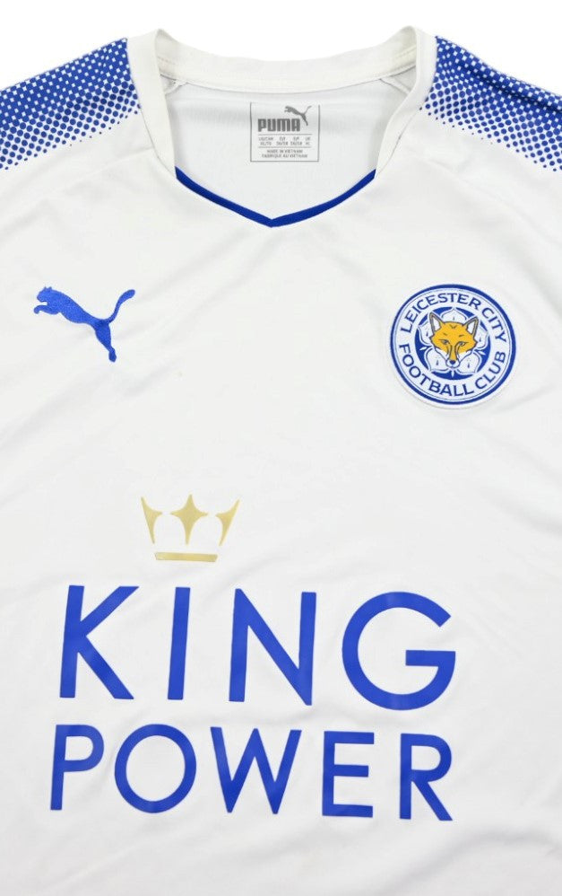 Maillot Leicester City Extérieur Puma 2017-18 Manches Longues