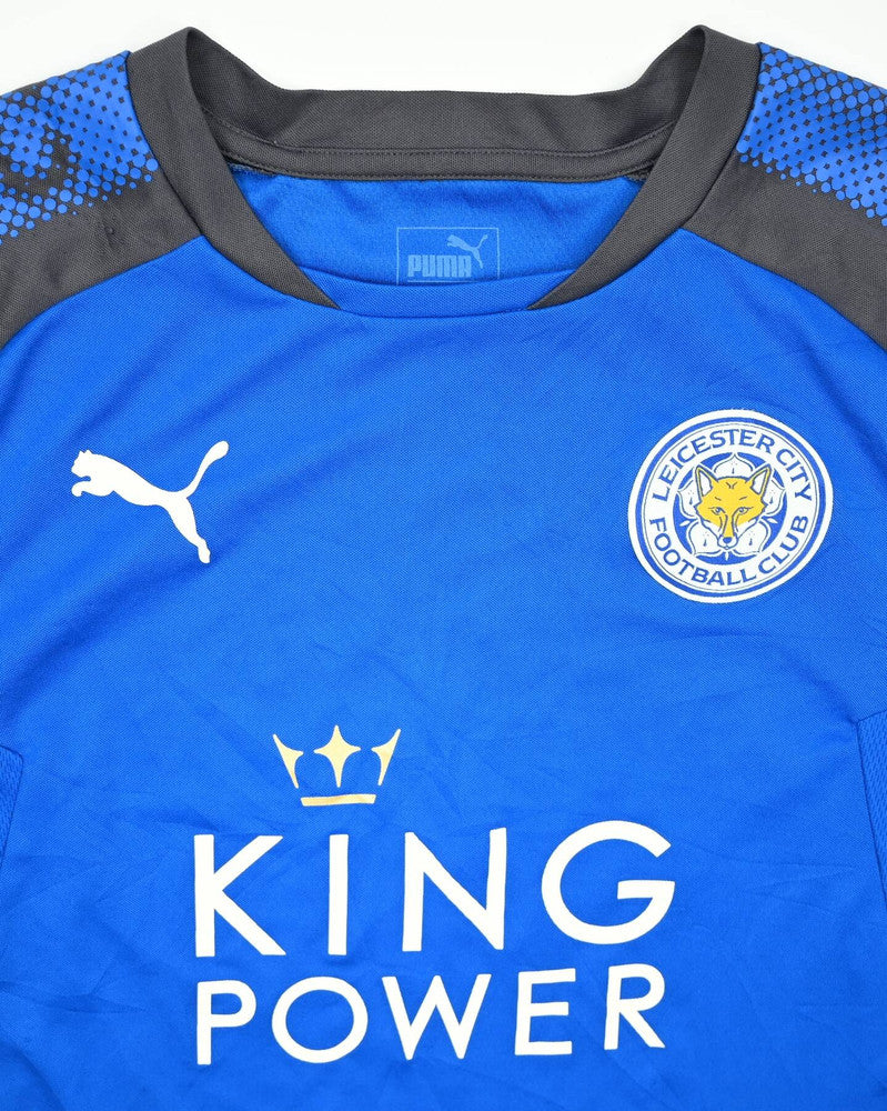 Maillot Leicester City Domicile 2017-18 Puma Vintage | 8/10