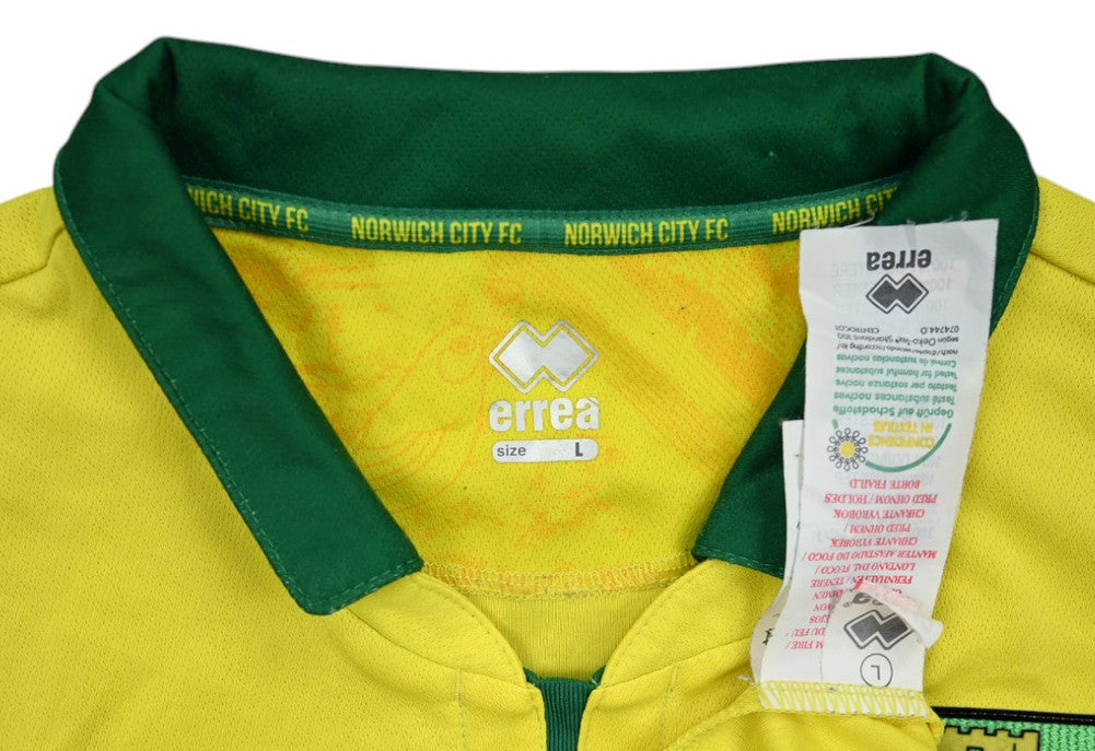 Maillot Extérieur Norwich City 2017-18 Errea Vintage | L