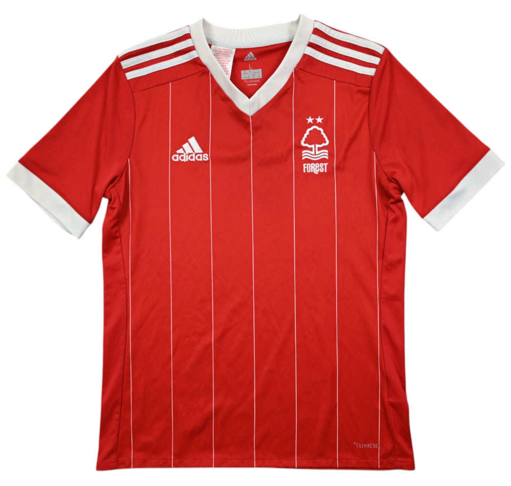 Maillot Nottingham Forest 2017-18 Adidas Domicile L Boys vintage