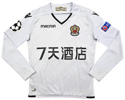 Maillot OGC Nice Extérieur 2017-18 Macron Manches Longues Boys