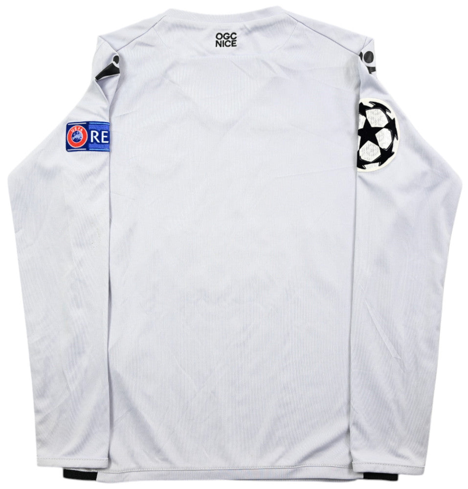 Maillot OGC Nice Extérieur 2017-18 Macron Manches Longues Boys