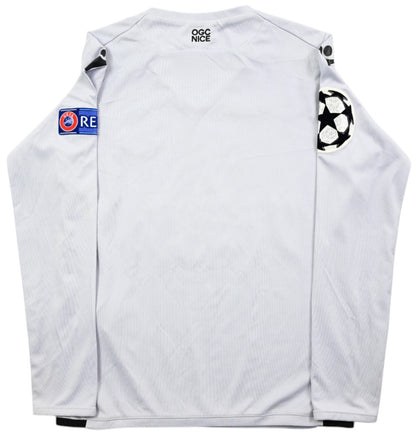 Maillot OGC Nice Extérieur 2017-18 Macron Manches Longues Boys