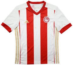 Maillot Olympiacos Domicile Adidas 2017-18 vintage Boys M - collector