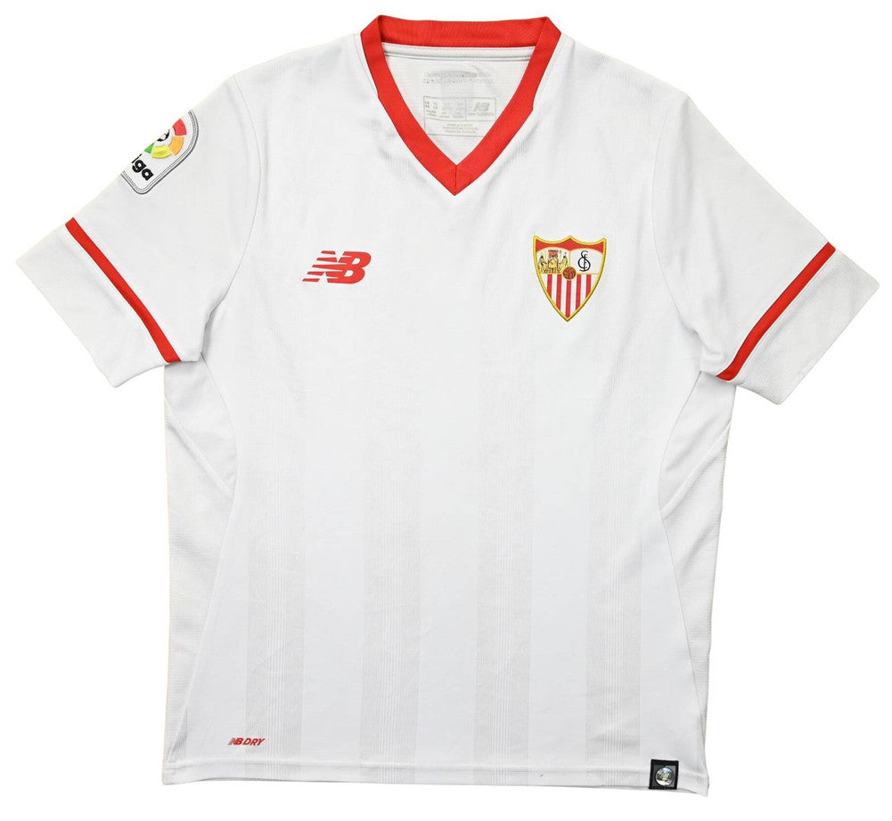 Maillot Sevilla FC Domicile 2017-18 New Balance Vintage L.Boys