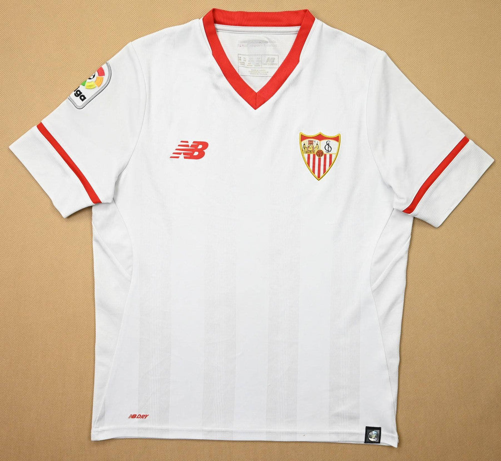 Maillot Sevilla FC Domicile 2017-18 New Balance Vintage L.Boys