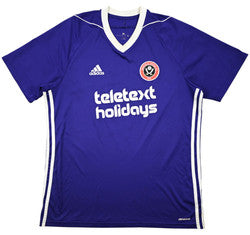 Maillot Sheffield United 2017-18 Adidas Domicile Clarke vintage