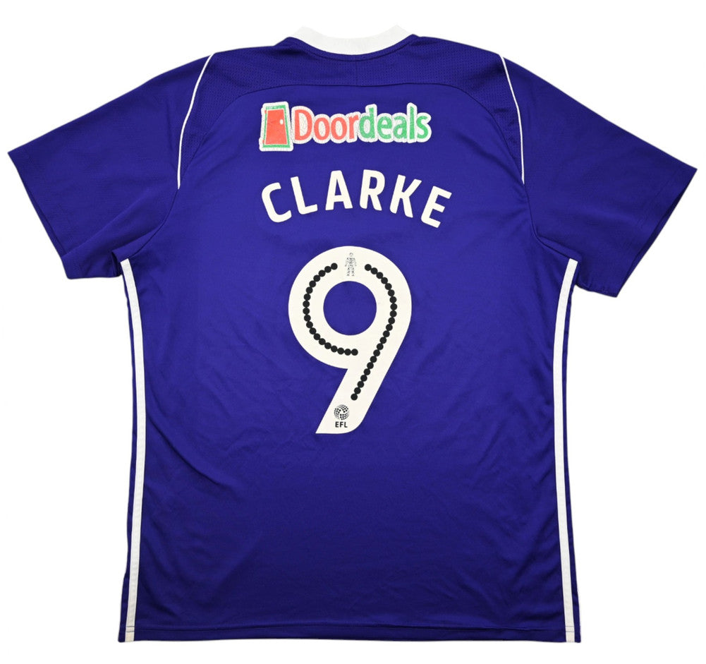 Maillot Sheffield United 2017-18 Adidas Domicile Clarke vintage