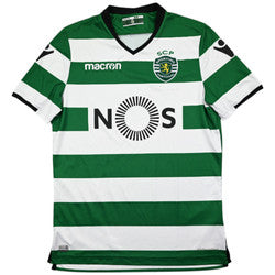 Maillot Sporting CP Domicile Macron 2017-18 Vintage - NOS