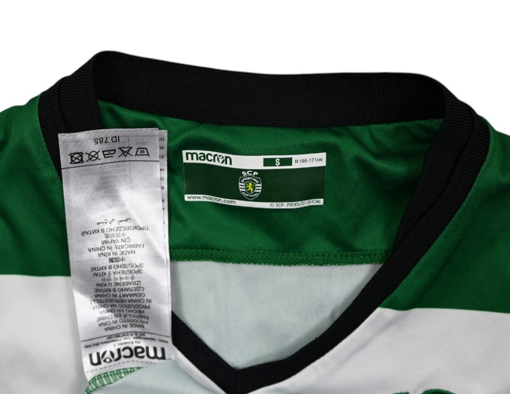 Maillot Sporting CP Domicile Macron 2017-18 Vintage - NOS